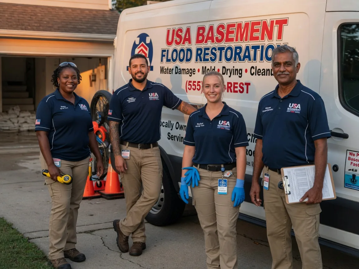 Basement Flood Cleanup company in New Weston, OH